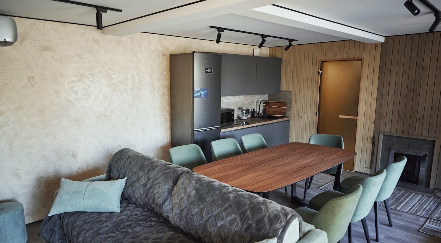 Модульные дома и бани под кдюч. Проекты барнхаусов или с плоской крышей. Проект номер classic