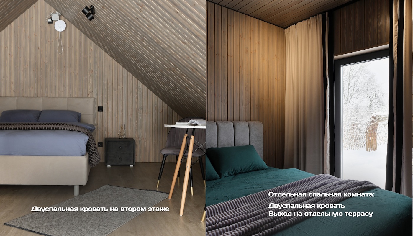 Модульные дома и бани под кдюч. Проекты барнхаусов или с плоской крышей. Проект номер montblanc